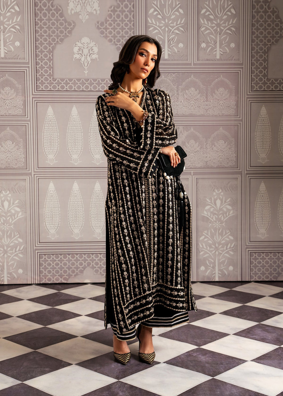 Mahgul | Echoes of Elara | Izzah - by - Libasekhas UK - Registered Vendor of : Mahgul - 100% Original Designer Dresss