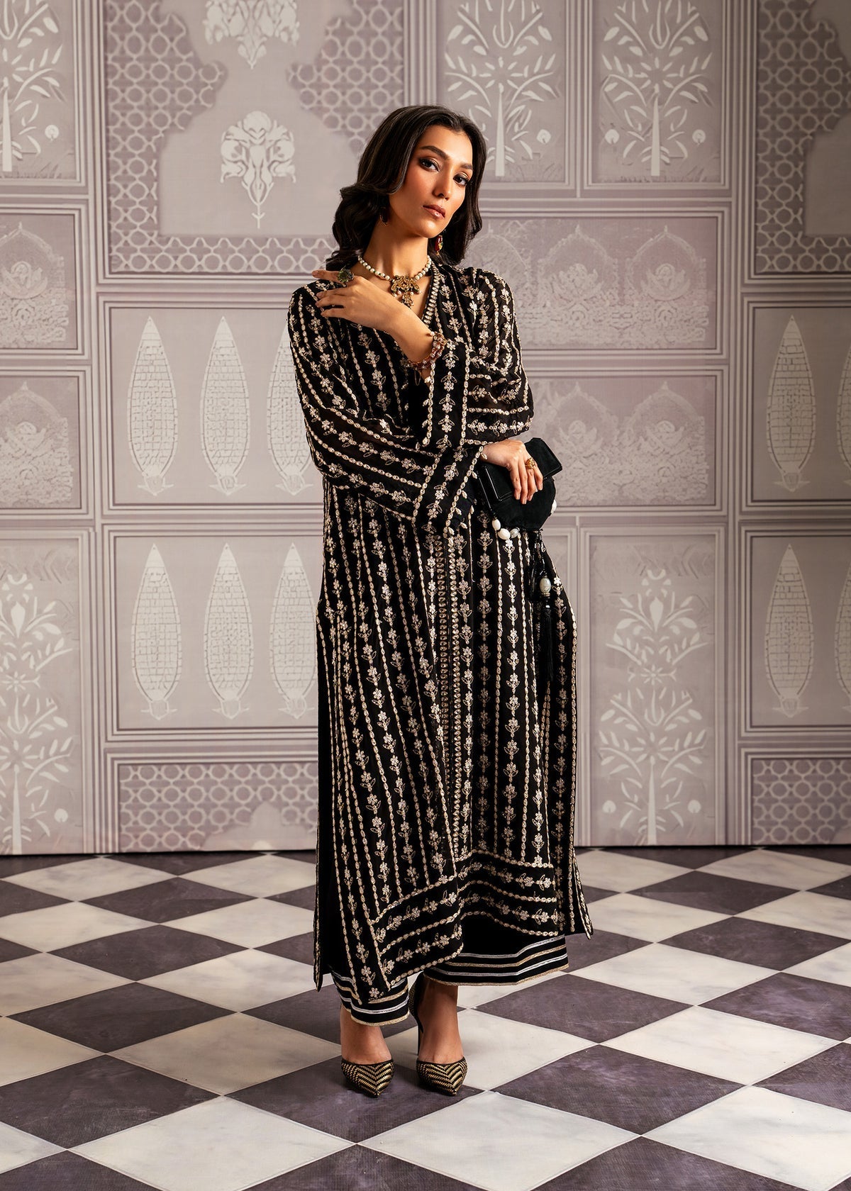 Mahgul | Echoes of Elara | Izzah - by - Libasekhas UK - Registered Vendor of : Mahgul - 100% Original Designer Dresss