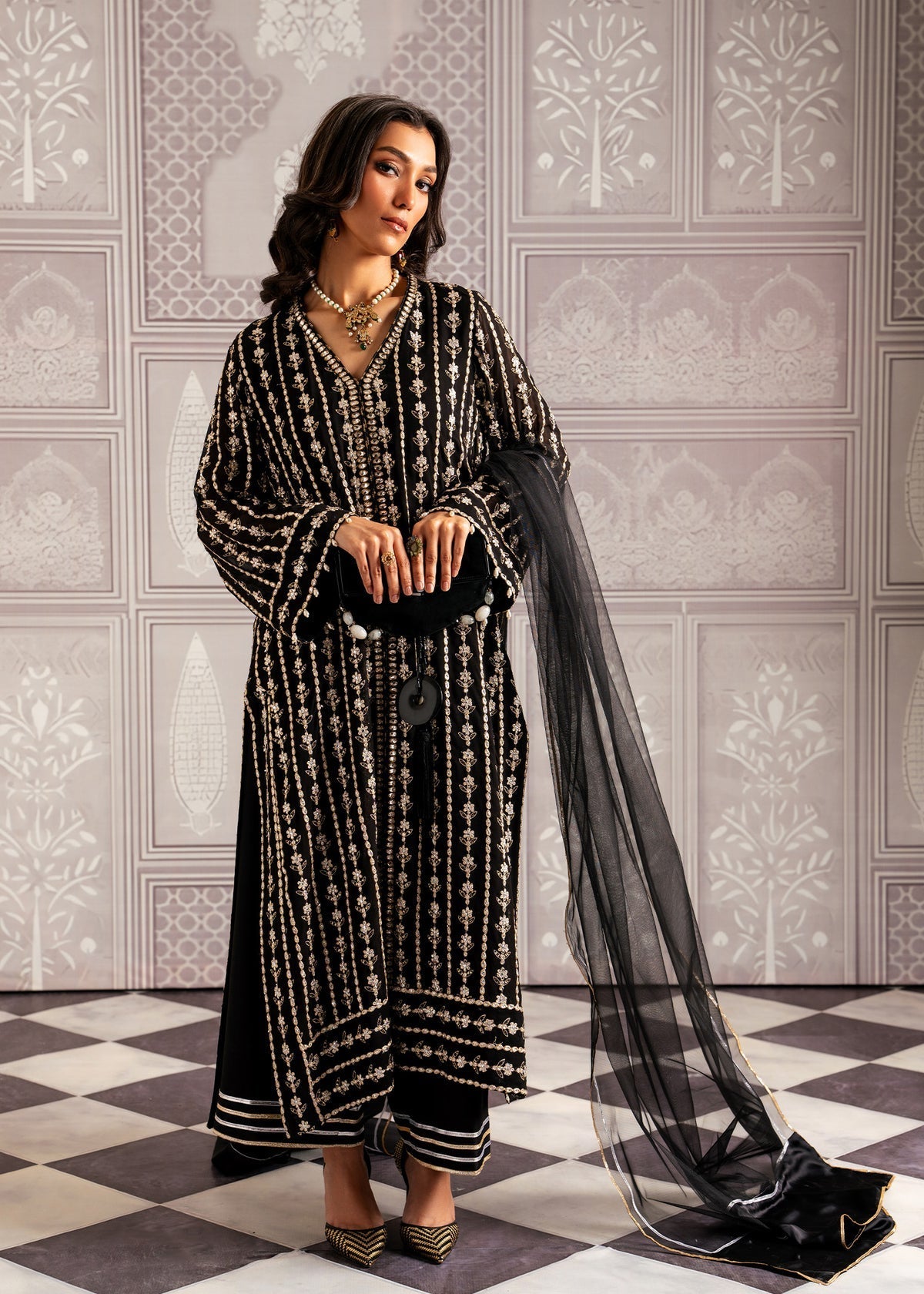 Mahgul | Echoes of Elara | Izzah - by - Libasekhas UK - Registered Vendor of : Mahgul - 100% Original Designer Dresss