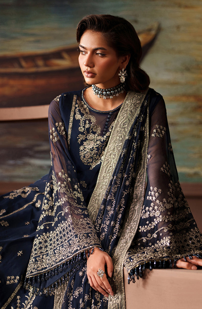 Zarif | Premium Chiffon | ZRF-PRC-06 FELICIA - by Libasekhas UK - Registered Vendor of : Zarif - 100% Original Designer Dress