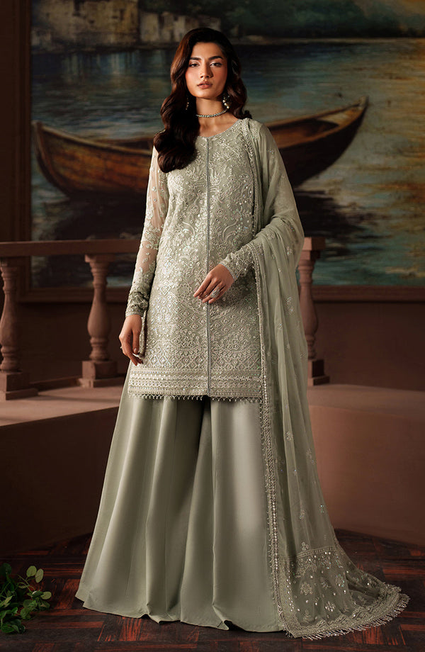 Zarif | Premium Chiffon | ZRF-PRC-02 ETHEL - by Libasekhas UK - Registered Vendor of : Zarif - 100% Original Designer Dress