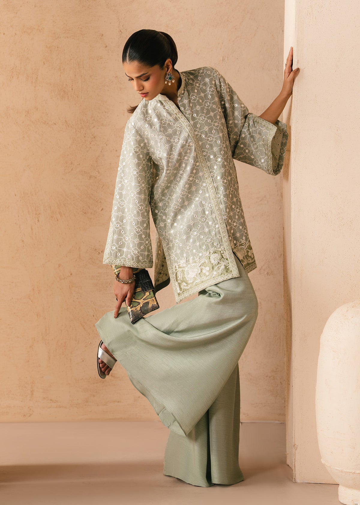 Mahgul | Alea Luxury Pret | Aquae - by Libasekhas UK - Registered Vendor of : Mahgul - 100% Original Designer Dress