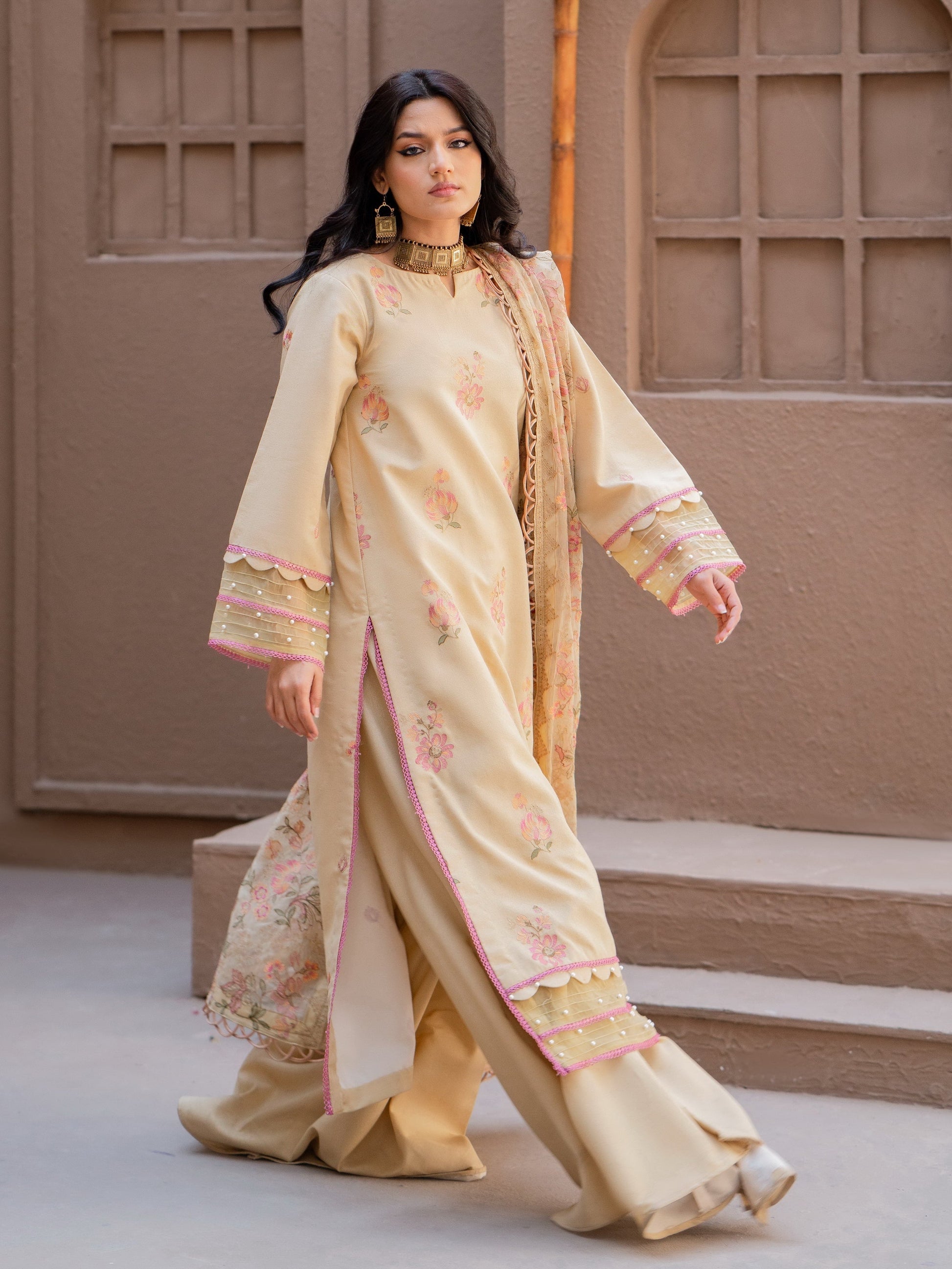Humdum | Surmai Collection | SU-07 - by - Libasekhas UK - Registered Vendor of : HumDum - 100% Original Designer Dresss