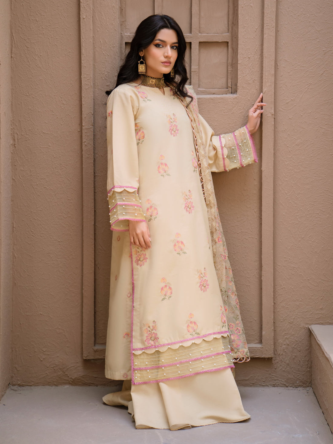 Humdum | Surmai Collection | SU-07 - by - Libasekhas UK - Registered Vendor of : HumDum - 100% Original Designer Dresss
