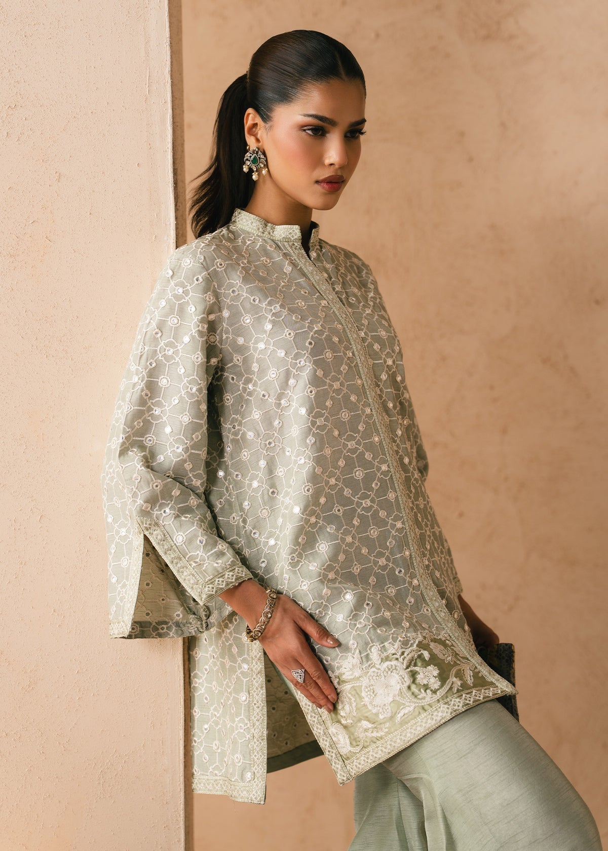 Mahgul | Alea Luxury Pret | Aquae - by Libasekhas UK - Registered Vendor of : Mahgul - 100% Original Designer Dress