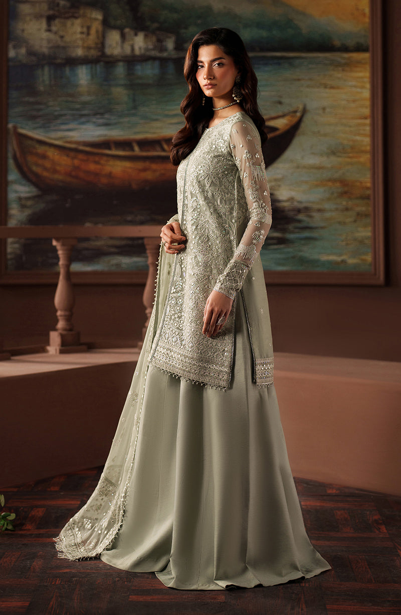 Zarif | Premium Chiffon | ZRF-PRC-02 ETHEL - by Libasekhas UK - Registered Vendor of : Zarif - 100% Original Designer Dress