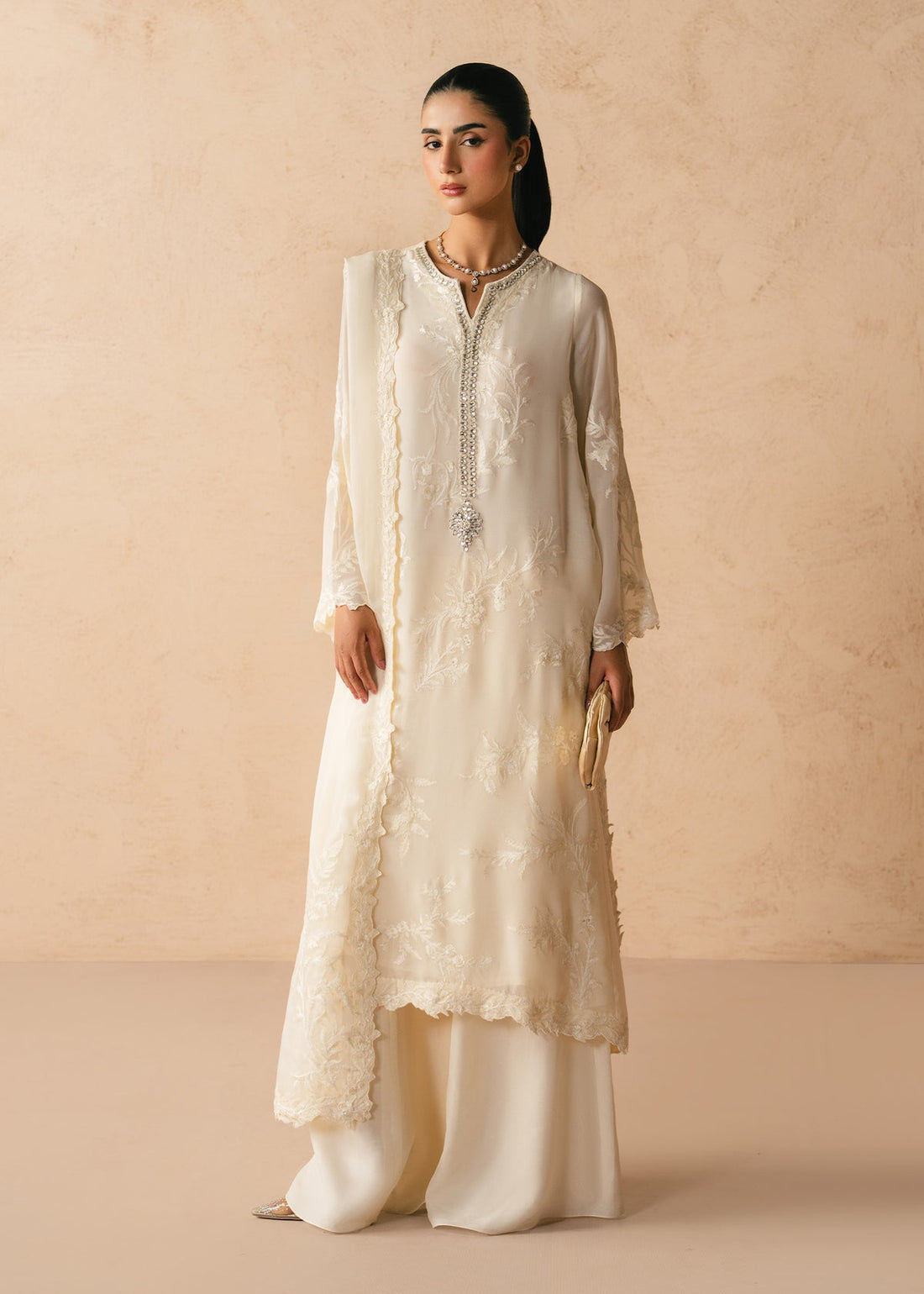 Mahgul | Alea Luxury Pret | Dove - by Libasekhas UK - Registered Vendor of : Mahgul - 100% Original Designer Dress