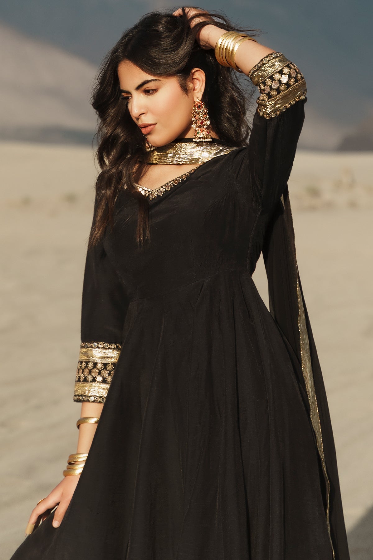 Charizma | Festive Pret | 3 Pcs Stitched Raw Silk Pishwas CMA-6-467 - by Libasekhas UK - Registered Vendor of : Charizma - 100% Original Designer Dress
