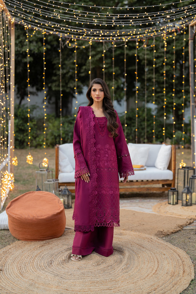 Florent | Chikankari Eid 25 | FLC- 5A - by - Libasekhas UK - Registered Vendor of : Florent - 100% Original Designer Dresss