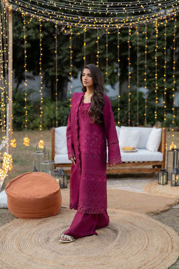 Florent | Chikankari Eid 25 | FLC- 5A - by - Libasekhas UK - Registered Vendor of : Florent - 100% Original Designer Dresss