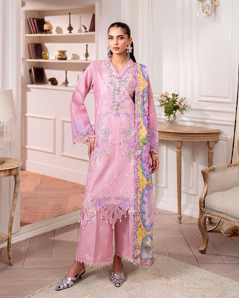 Roheenaz | Aezel Embroidered Cambric | Evale - by Libasekhas UK - Registered Vendor of : Roheenaz - 100% Original Designer Dress