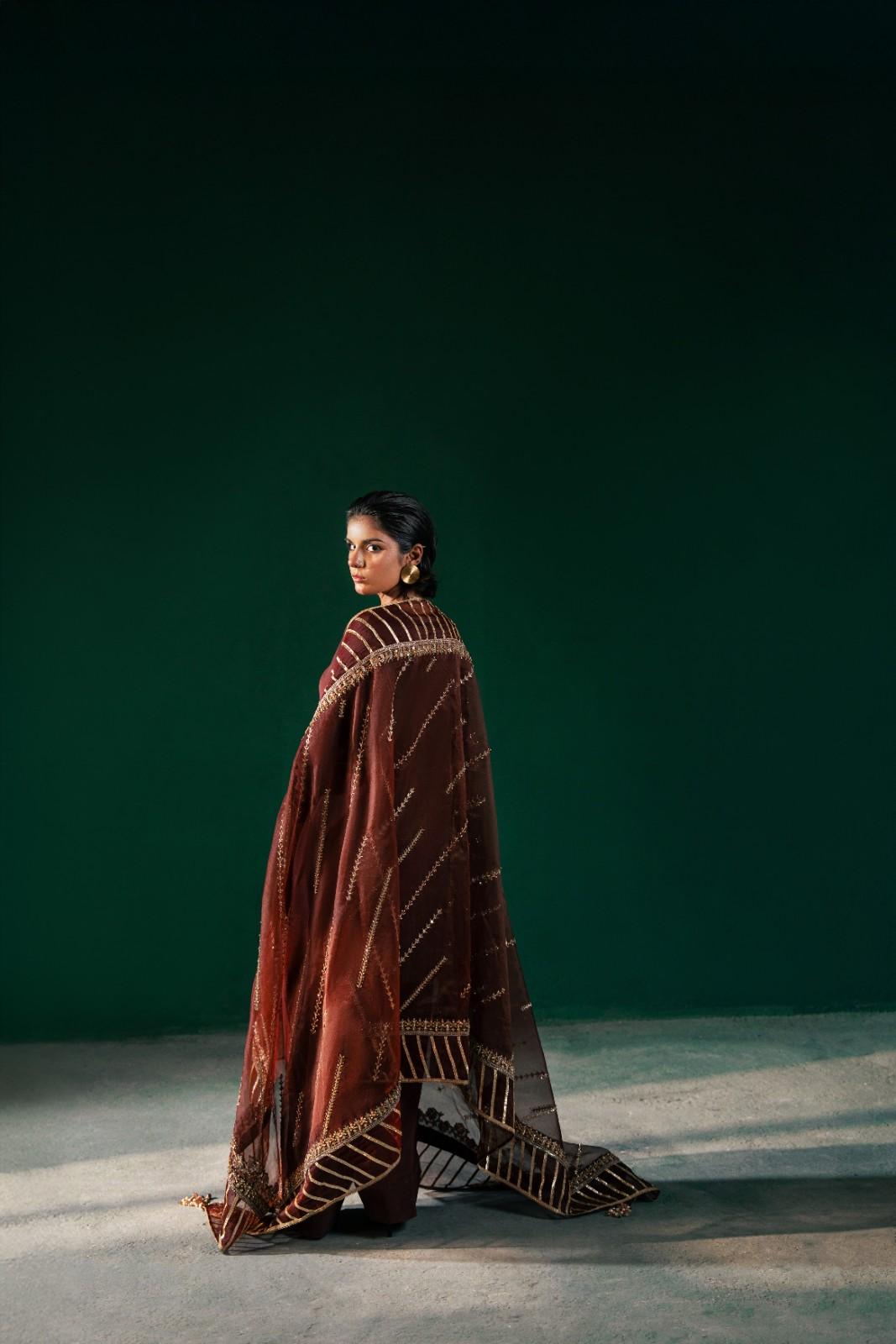 Malook | Dhanak Formals | Selah - by Libasekhas UK - Registered Vendor of : Malook - 100% Original Designer Dress
