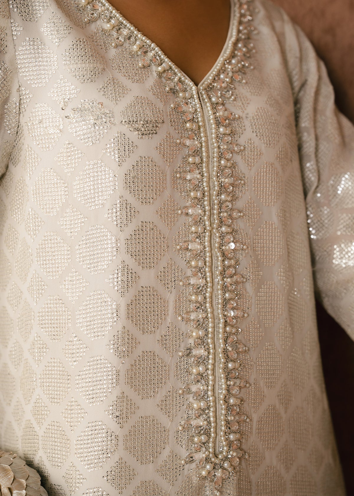 Mahgul | Alea Luxury Pret | Pearl Mirage - by Libasekhas UK - Registered Vendor of : Mahgul - 100% Original Designer Dress