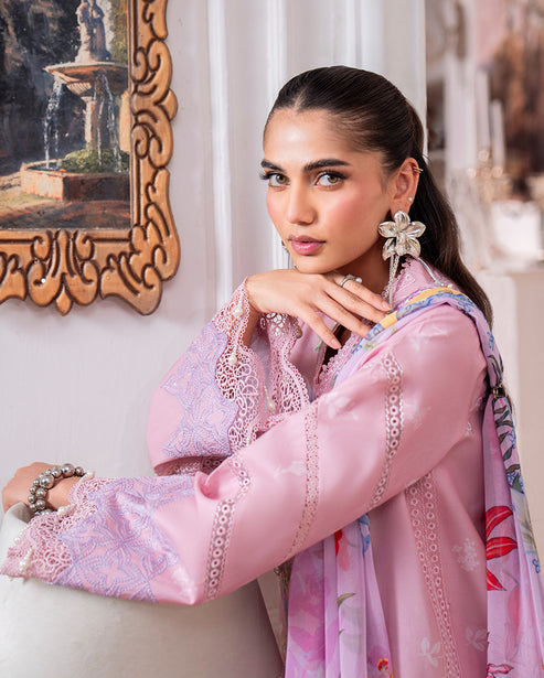 Roheenaz | Aezel Embroidered Cambric | Evale - by Libasekhas UK - Registered Vendor of : Roheenaz - 100% Original Designer Dress