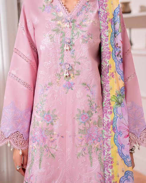 Roheenaz | Aezel Embroidered Cambric | Evale - by Libasekhas UK - Registered Vendor of : Roheenaz - 100% Original Designer Dress