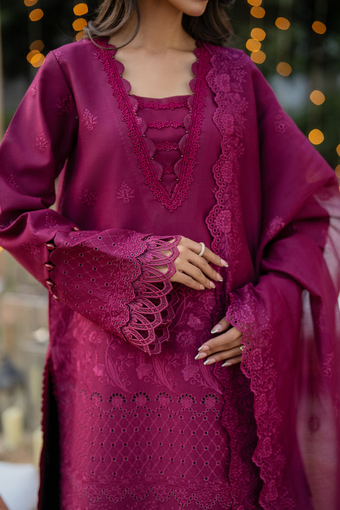 Florent | Chikankari Eid 25 | FLC- 5A - by - Libasekhas UK - Registered Vendor of : Florent - 100% Original Designer Dresss