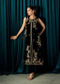 Umsha | Velvet Code | Enchanted Emerald - by Libasekhas UK - Registered Vendor of : Umsha - 100% Original Designer Dress