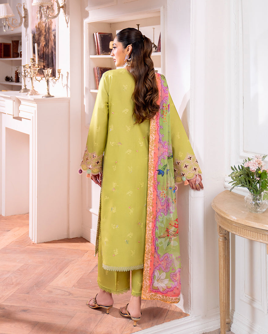Roheenaz | Aezel Embroidered Cambric | Arven - by Libasekhas UK - Registered Vendor of : Roheenaz - 100% Original Designer Dress