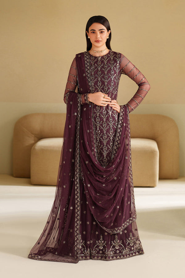 Zarif | Roohi Formals | ZRF-RFE-01 Saneh - by Libasekhas UK - Registered Vendor of : Zarif - 100% Original Designer Dress