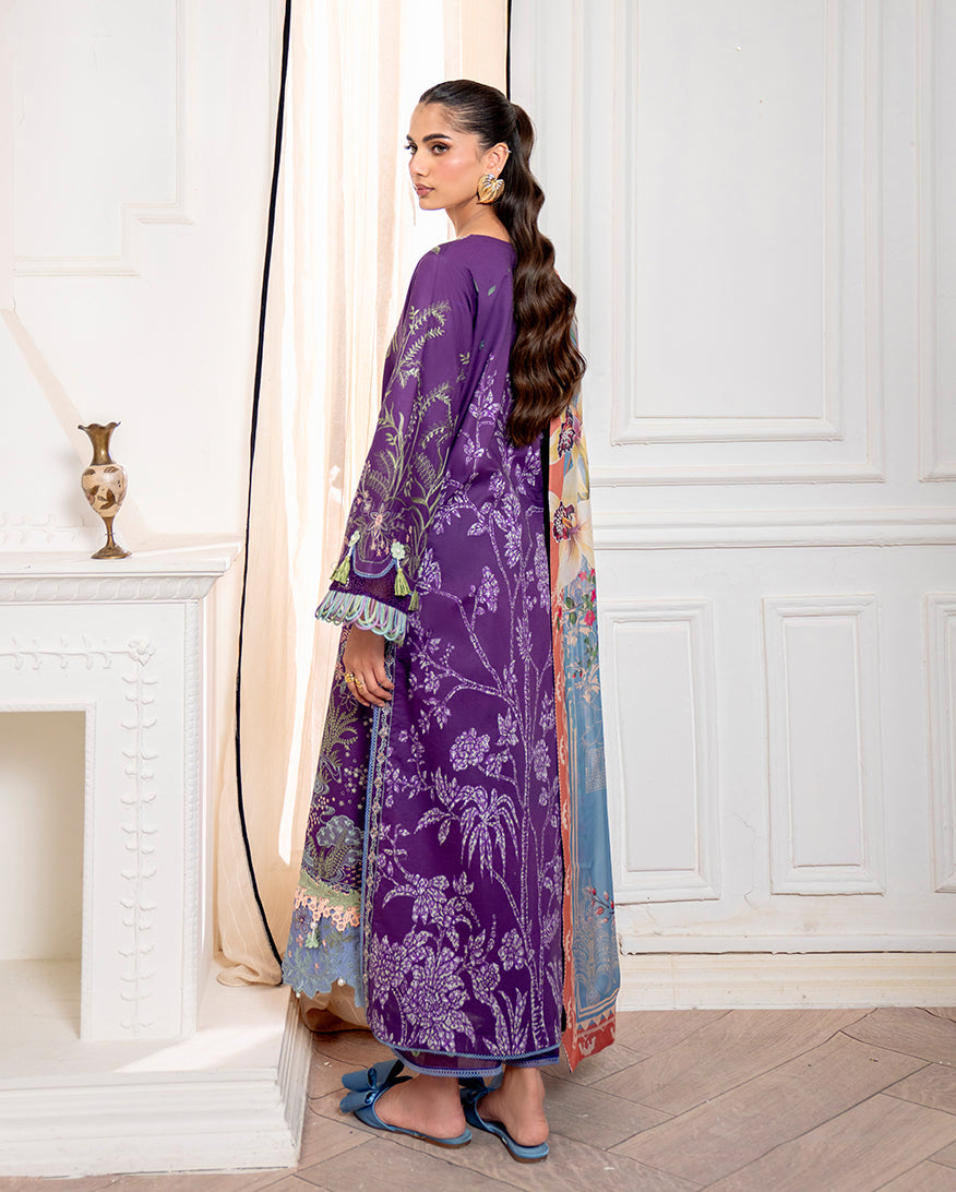 Roheenaz | Aezel Embroidered Cambric | Emaan - by Libasekhas UK - Registered Vendor of : Roheenaz - 100% Original Designer Dress