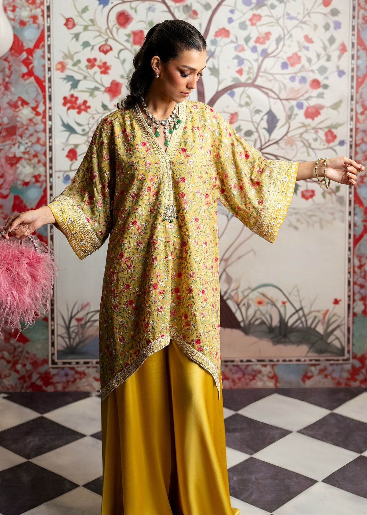 Mahgul | Echoes of Elara | Sun Kissed - by - Libasekhas UK - Registered Vendor of : Mahgul - 100% Original Designer Dresss