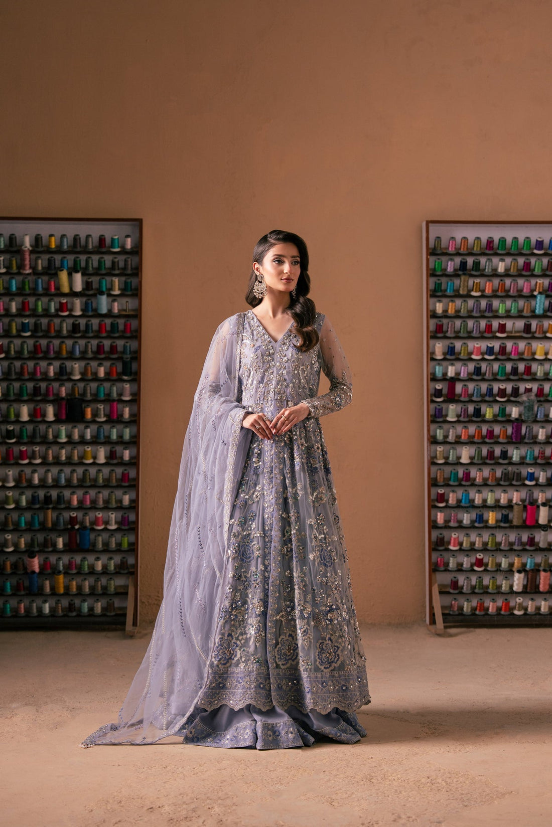 Malook | Rashq e Qamar | Gul - by - Libasekhas UK - Registered Vendor of : Malook - 100% Original Designer Dresss