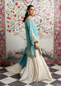 Mahgul | Echoes of Elara | Turqoise Dream - by - Libasekhas UK - Registered Vendor of : Mahgul - 100% Original Designer Dresss