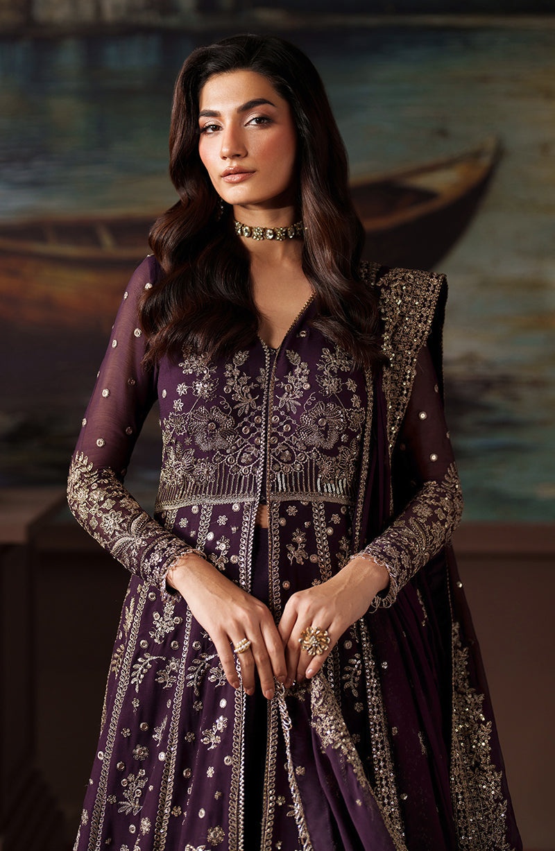 Zarif | Premium Chiffon | ZRF-PRC-01 IRELEEN - by Libasekhas UK - Registered Vendor of : Zarif - 100% Original Designer Dress