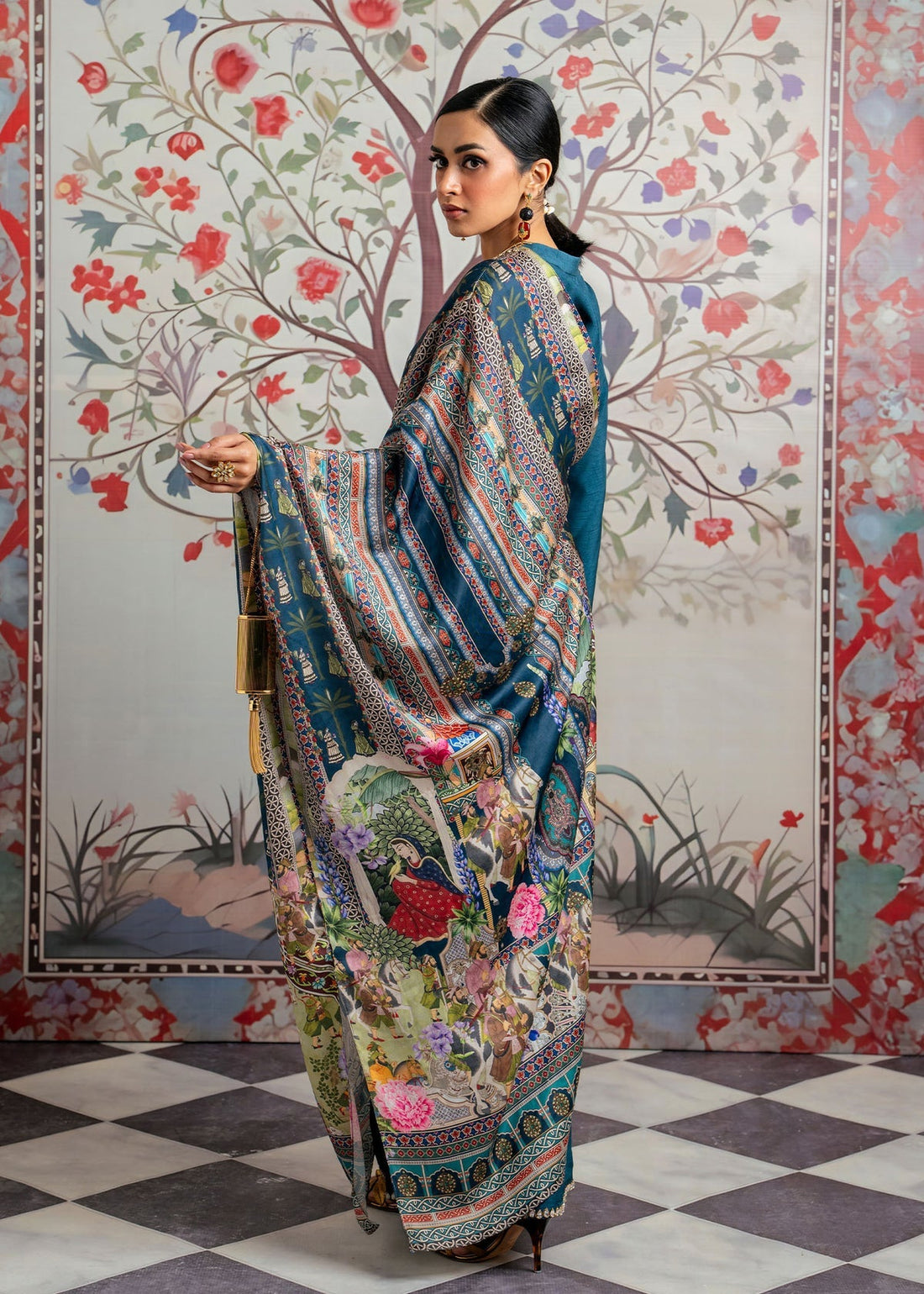 Mahgul | Echoes of Elara | Minah - by - Libasekhas UK - Registered Vendor of : Mahgul - 100% Original Designer Dresss