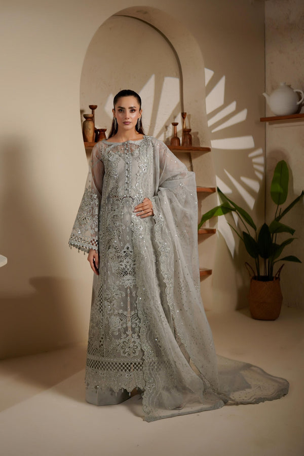 Maryams | Noir Luxe | SHELINA-NOR-1402 - by Libasekhas UK - Registered Vendor of : Maryams - 100% Original Designer Dress