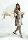 Umsha | Jardin De Luxe |Royal Ash - by Libasekhas UK - Registered Vendor of : Umsha - 100% Original Designer Dress