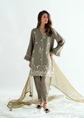 Umsha | Jardin De Luxe |Royal Ash - by Libasekhas UK - Registered Vendor of : Umsha - 100% Original Designer Dress