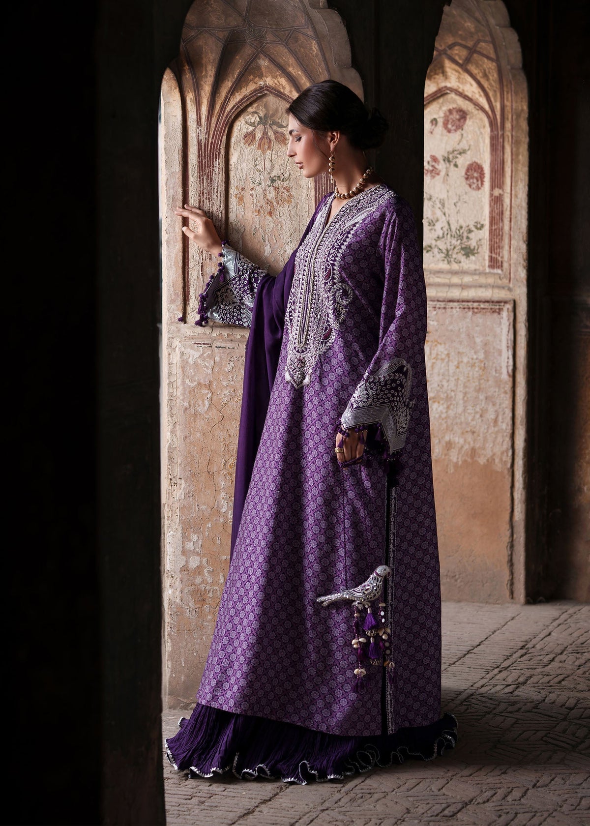 Sadaf Fawad Khan | Zeenat Formals 26 | Nazm - by Libasekhas UK - Registered Vendor of : Sadaf Fawad Khan - 100% Original Designer Dress