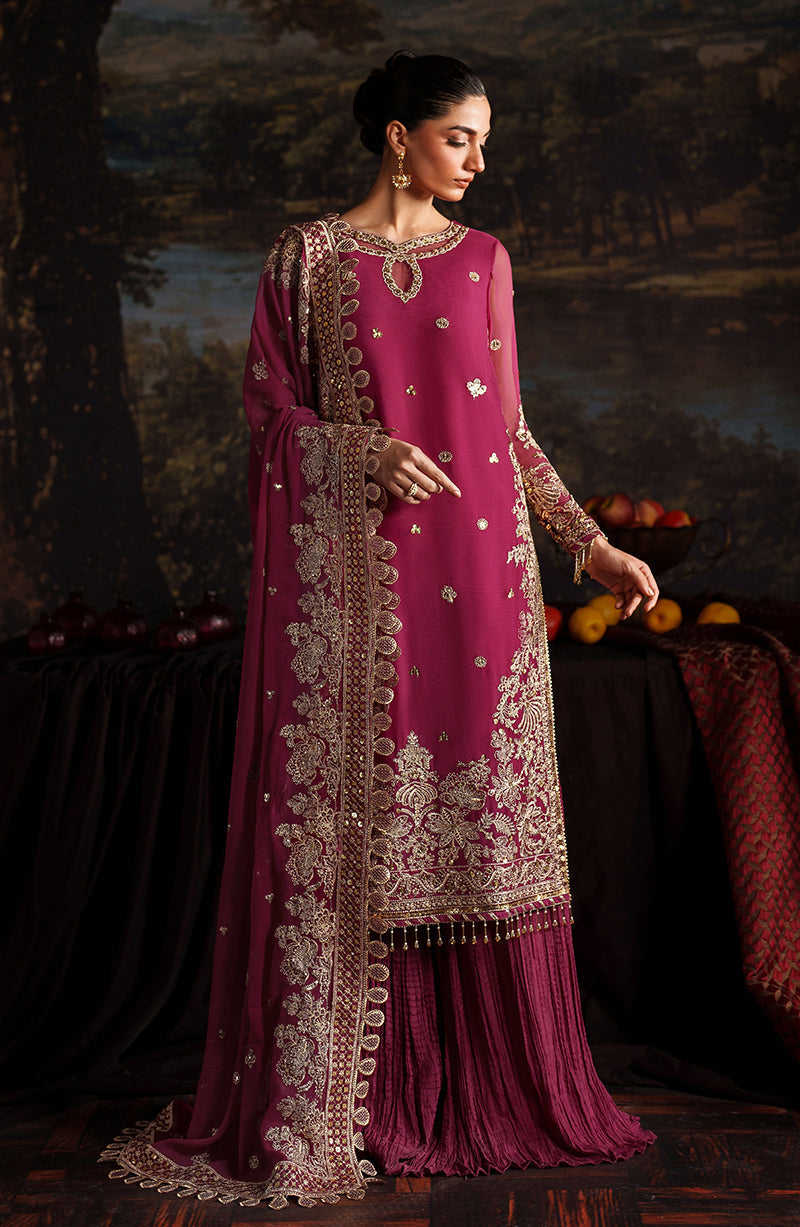 Zarif | Premium Chiffon | ZRF-PRC-05 ADELLE - by Libasekhas UK - Registered Vendor of : Zarif - 100% Original Designer Dress