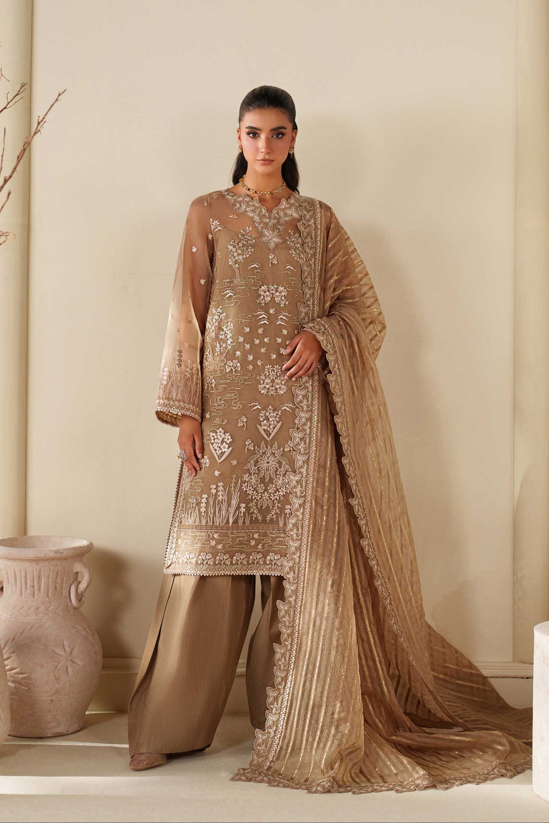 Akbar Aslam | Formal Pret | Cedar - by Libasekhas UK - Registered Vendor of : Akbar Aslam - 100% Original Designer Dress