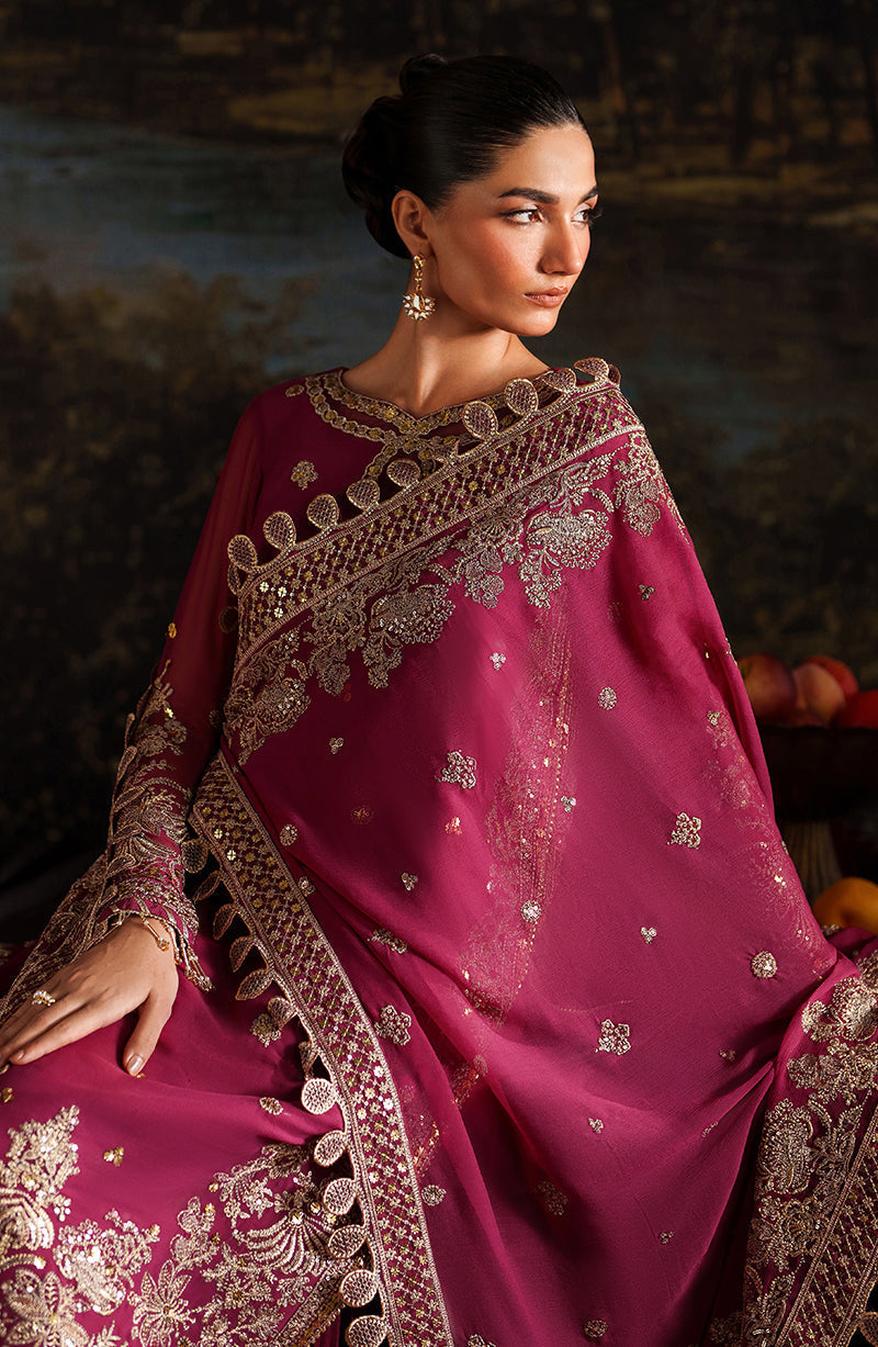 Zarif | Premium Chiffon | ZRF-PRC-05 ADELLE - by Libasekhas UK - Registered Vendor of : Zarif - 100% Original Designer Dress