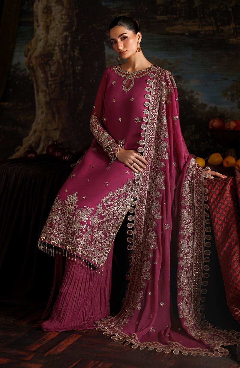Zarif | Premium Chiffon | ZRF-PRC-05 ADELLE - by Libasekhas UK - Registered Vendor of : Zarif - 100% Original Designer Dress