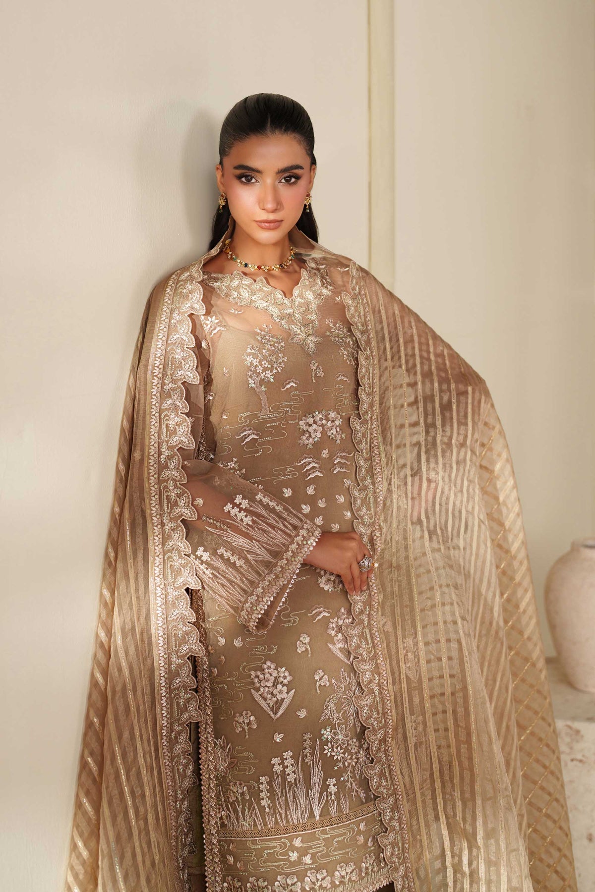 Akbar Aslam | Formal Pret | Cedar - by Libasekhas UK - Registered Vendor of : Akbar Aslam - 100% Original Designer Dress