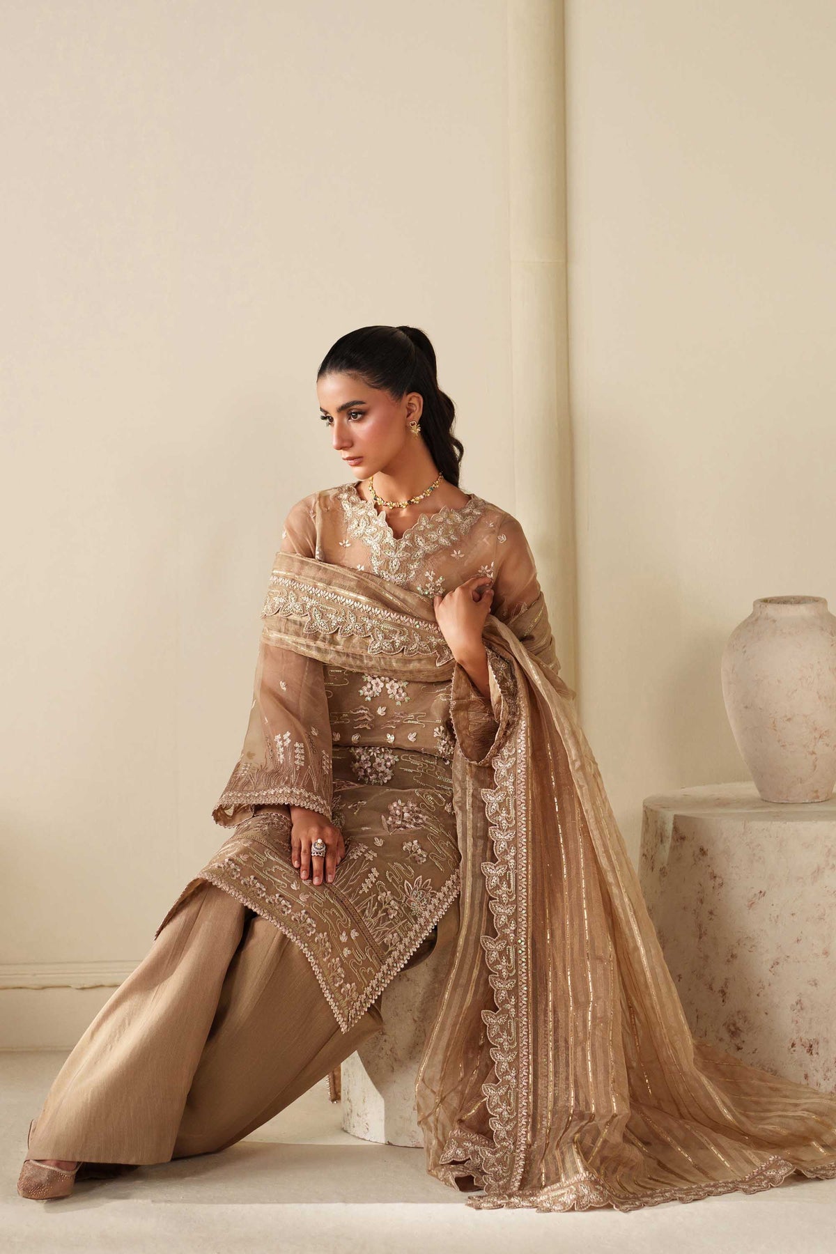 Akbar Aslam | Formal Pret | Cedar - by Libasekhas UK - Registered Vendor of : Akbar Aslam - 100% Original Designer Dress