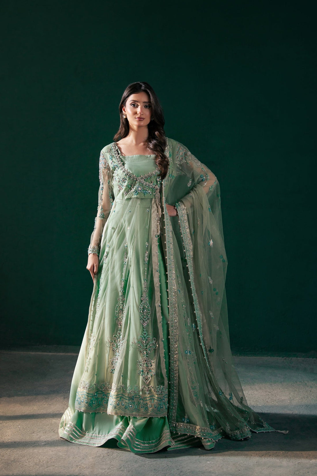Malook | Rashq e Qamar | Feroza - by - Libasekhas UK - Registered Vendor of : Malook - 100% Original Designer Dresss