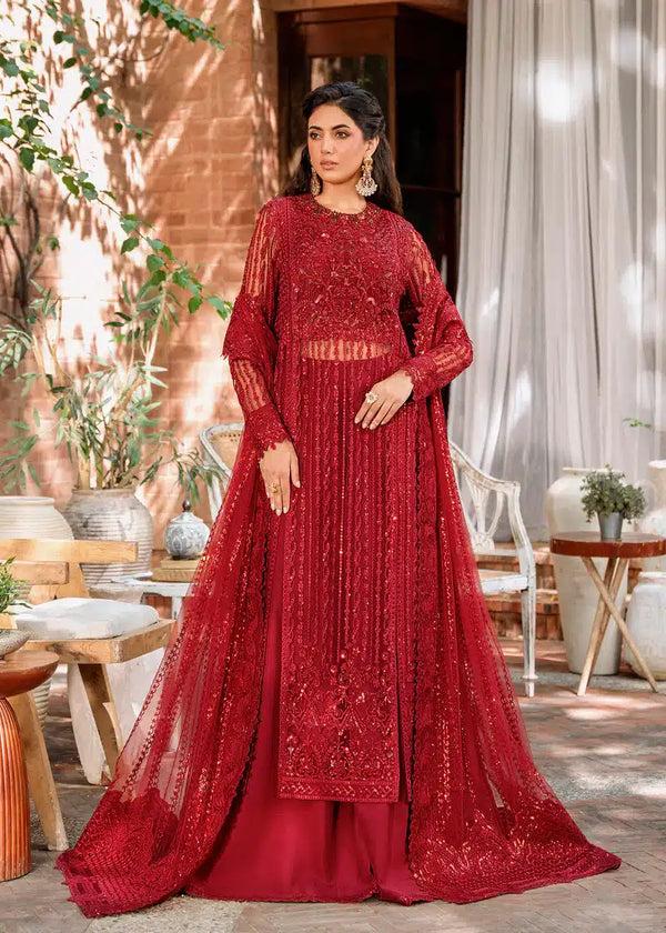Akbar Aslam | Mastani Wedding Formals 23 | Gul Mohr - by - Libasekhas UK - Registered Vendor of : Akbar Aslam - 100% Original Designer Dresss