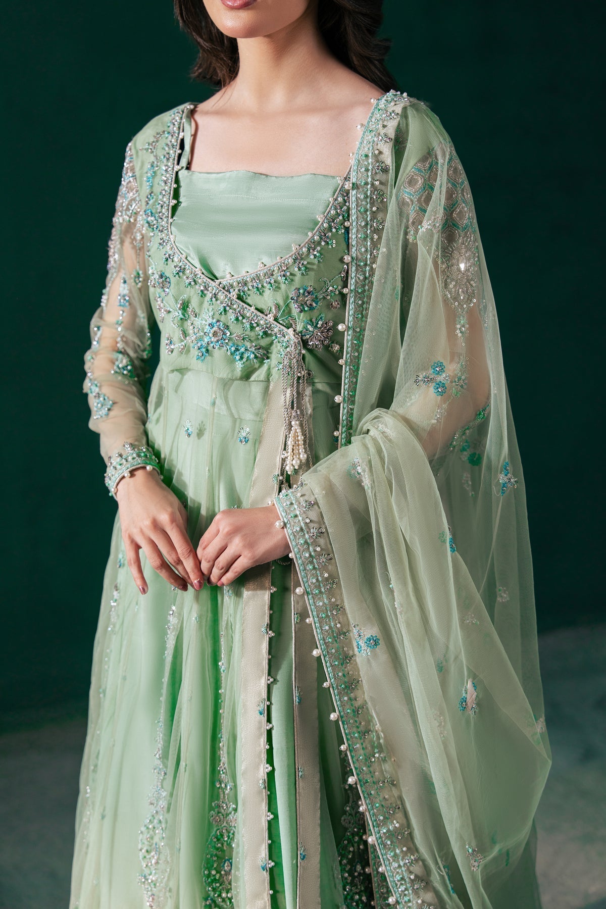 Malook | Rashq e Qamar | Feroza - by - Libasekhas UK - Registered Vendor of : Malook - 100% Original Designer Dresss