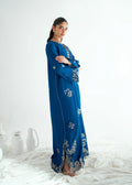 Umsha | Jardin De Luxe | Imperial Blue - by Libasekhas UK - Registered Vendor of : Umsha - 100% Original Designer Dress