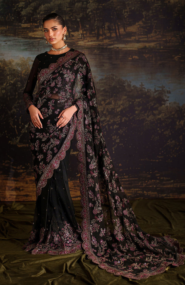 Zarif | Premium Chiffon | ZRF-PRC-04 VICTORIA - by Libasekhas UK - Registered Vendor of : Zarif - 100% Original Designer Dress