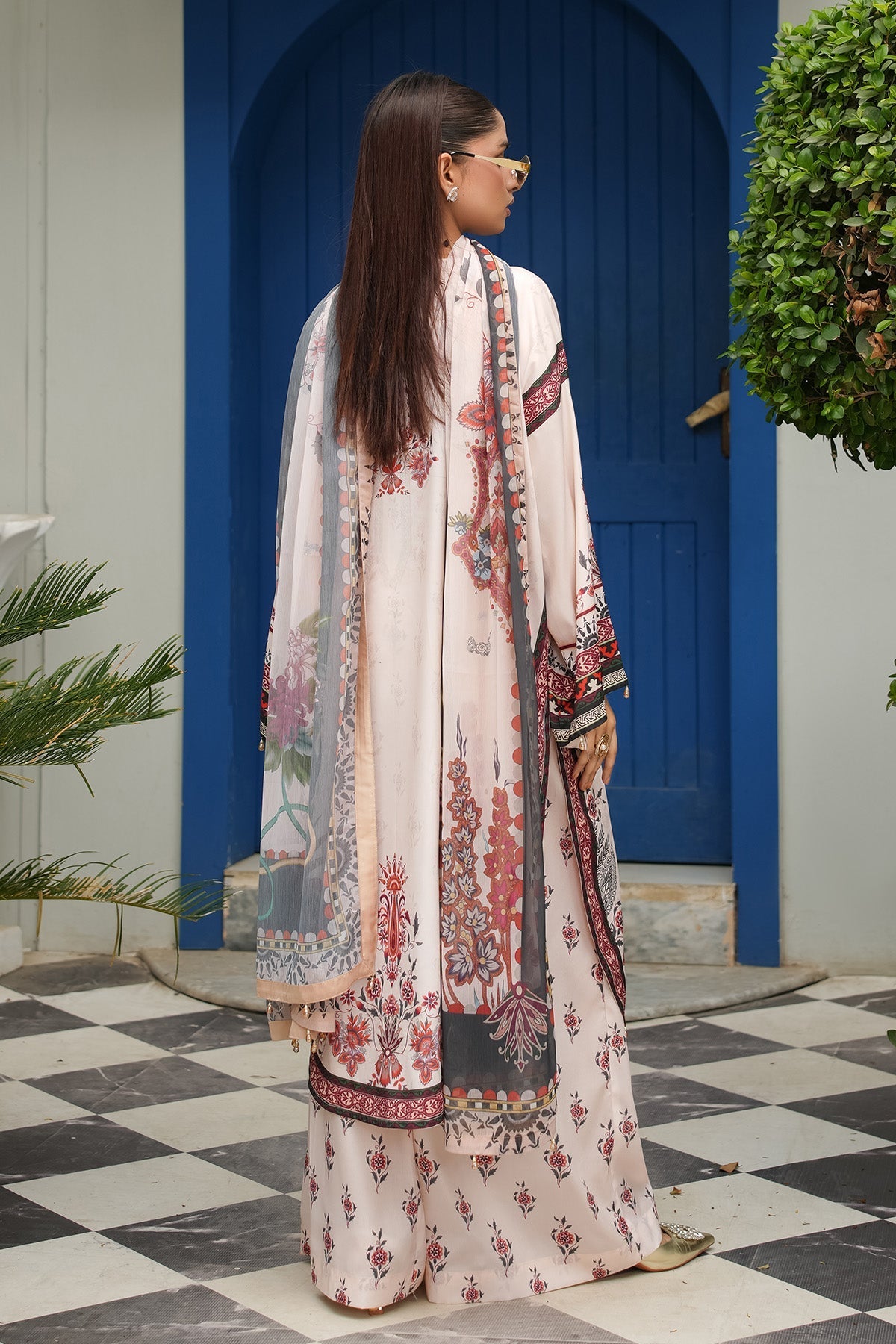 Maryams | Lawn Edit 26 | Iris - by Libasekhas UK - Registered Vendor of : Maryams - 100% Original Designer Dress