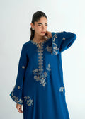 Umsha | Jardin De Luxe | Imperial Blue - by Libasekhas UK - Registered Vendor of : Umsha - 100% Original Designer Dress