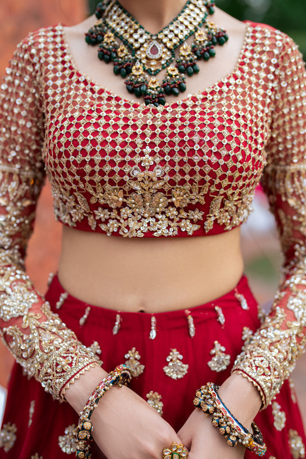 Inara | Shehnaiyaan Wedding Formals | ANARKALI - by Libasekhas - Registered Vendor of : Inara - 100% Original Designer Dress
