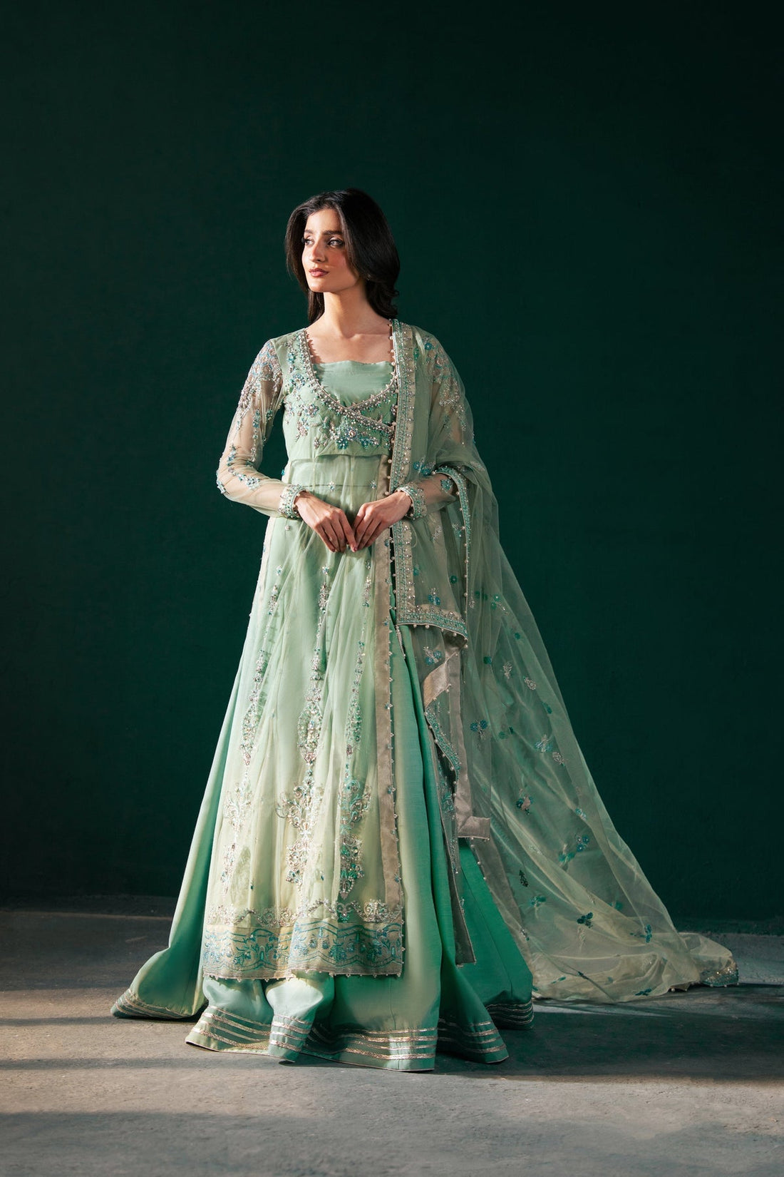 Malook | Rashq e Qamar | Feroza - by - Libasekhas UK - Registered Vendor of : Malook - 100% Original Designer Dresss