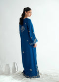 Umsha | Jardin De Luxe | Imperial Blue - by Libasekhas UK - Registered Vendor of : Umsha - 100% Original Designer Dress