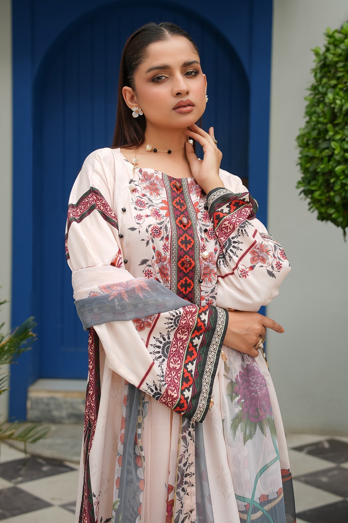 Maryams | Lawn Edit 26 | Iris - by Libasekhas UK - Registered Vendor of : Maryams - 100% Original Designer Dress